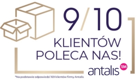 9/10 klientów poleca nas