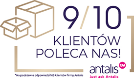 9/10 klientów poleca nas! 9/10 klientów poleca nas!