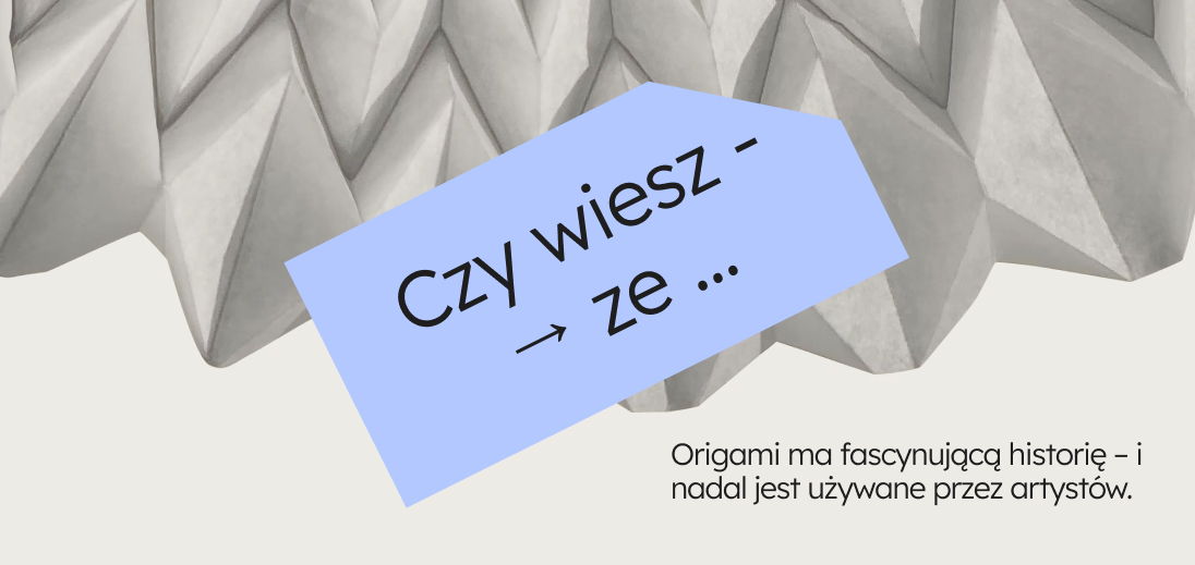 historia origami
