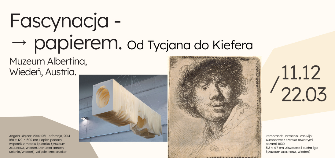 Wystawa fascynacja papierem