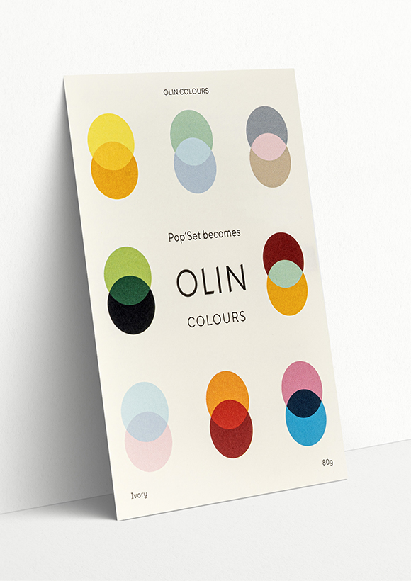 Ulotka karty Olin Colours