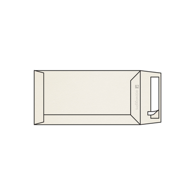 Koperta Rives Tradition, natural white, 120 g/m2, filcowane, 170 x 170 mm, bez okna,