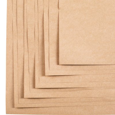 papier gładki kraft 80 g/m2, arkusz 1000 x 1300 mm