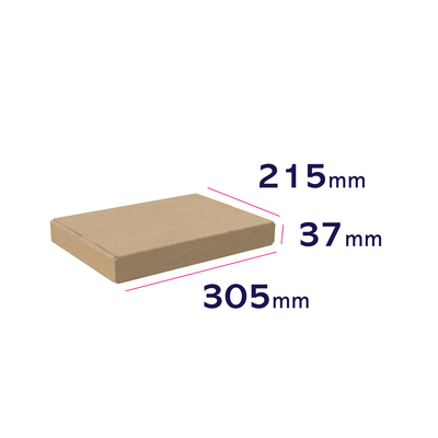 karton automatyczny z samoprzylepnym zamknięciem 305 x 215 x 37 mm - wymiary