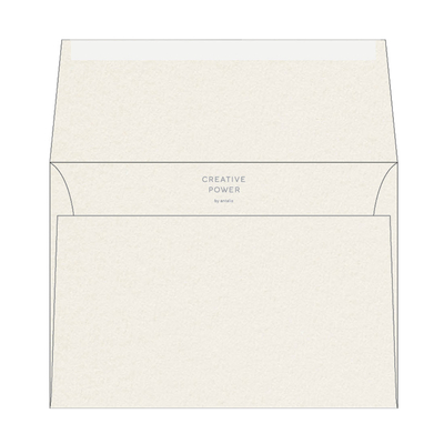 Koperta Rives Tradition, natural white, 120 g/m2, filcowane, C5 162 x 229 mm, bez okna,