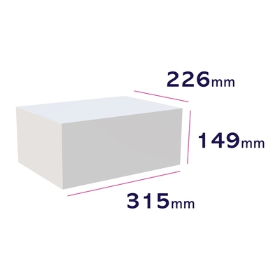 karton klapowy Master'in Access 345 x 244 x 141 mm - wymiary