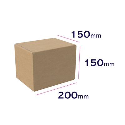 karton klapowy z automatycznym dnem Master'in Access 195 x 144 x 141 mm - wymiary zewnętrzne