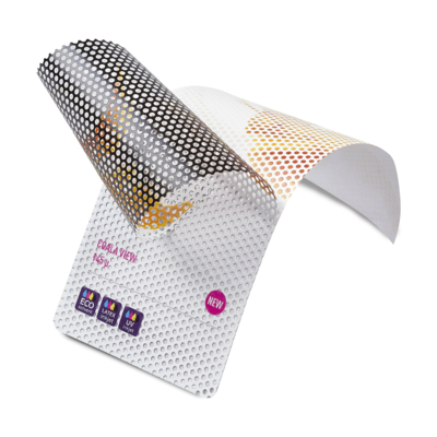 Folia Coala View, monomer PVC, błysk, biały, 1372 mm x 50 m