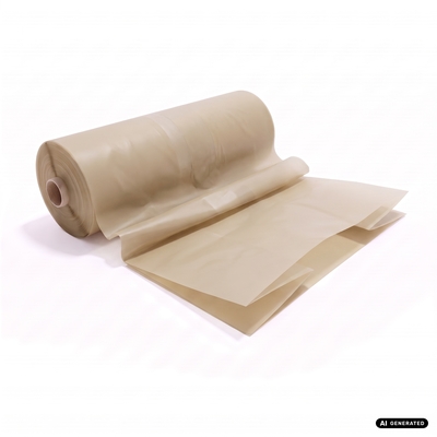 Rękaw ochronny na roli, 90mic, barwa wynikowa, 800mm + 2x200mm zakładki, LDPE regranulat
