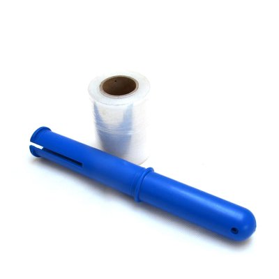 dyspenser do folii stretch - podglądowo z folią