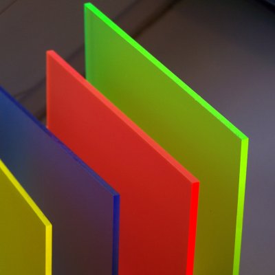 Perspex® fluorescent aplikacja