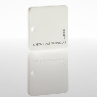 Akryl wylewany Setacryl Greencast, satinglas white 64000, mat / mat, 5 x 2030 x 3050 mm