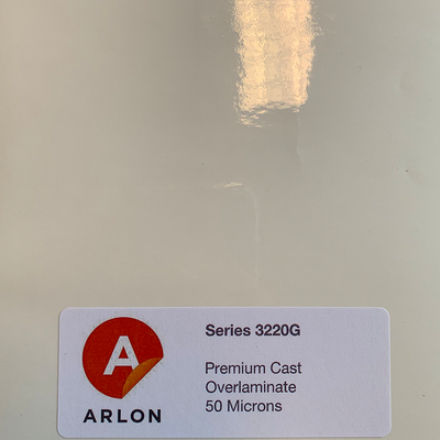Laminat Arlon Series 3220, przezroczysty, Cast Vinyl, błysk, 1372 mm x 45.72 m