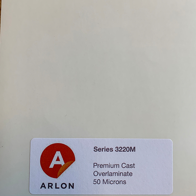 Laminat Arlon Series 3220, przezroczysty, Cast Vinyl, mat, 1372 mm x 45.72 m