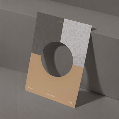 Papier Olin Rough, 90g/m2, Bright White, 450x640mm, SRA2, LG, ryza 500 ark.