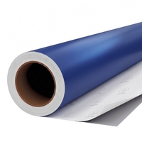 Folia samochodowa Arlon PCC, 456 matte Berry Blue Aluminium, mat, 1524 mm x 25 m