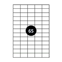 Image Labels 65 sztuk