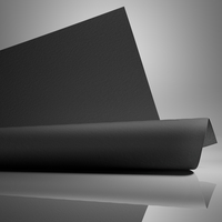 Papier Keaykolour Extra Rough, Black, 340 g/m², 700x1000 mm, B1, LG