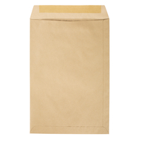 Koperta, jasny brąz, 100 g/m2, B4 250 x 353 mm, klejona na mokro