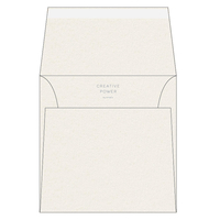 Koperta Rives Tradition, natural white, 120 g/m2, filcowane, 170 x 170 mm, bez okna,