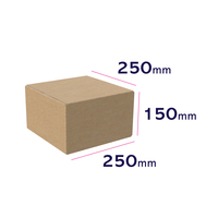 karton klapowy z automatycznym dnem Master'in Access 245 x 244 x 141 mm - wymiary zewnętrzne