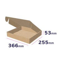 karton fasonowy z samoprzylepnym zamknięciem 350 x 250 x 50 mm - wymiary zewnętrzne