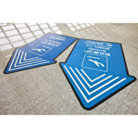 Laminat Coala Floor Lam 2D, transparent, R9, polimer PVC, granulowany klej akrylowy solwentowy, 1372 mm x 50 m