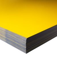 Kompozyt aluminiowy Coala Printbond 308 DeSign, jasny zółty 1023, matt/gloss, 3 x 1500 x 4050 mm