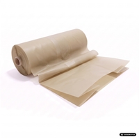 Rękaw ochronny na roli, 90mic, barwa wynikowa, 800mm + 2x200mm zakładki, LDPE regranulat