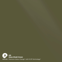 Folia samochodowa Arlon PCC, 415 Gloss Khaki Green, błysk, 1524 mm x 25 m