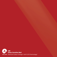 Folia samochodowa Arlon PCC, 418 Gloss Carmine Red, błysk, 1524 mm x 25 m