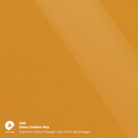 Folia samochodowa Arlon PCC, 428 Gloss Golden Ray, błysk, 1524 mm x 25 m