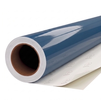 Folia samochodowa Arlon PCC, 408 Gloss Blue Grey, błysk, 1524 mm x 25 m