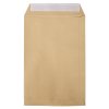 Koperta, jasny brąz, 90 g/m2, B5 176 x 250 mm, samoprzylepna z paskiem