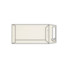 Koperta Rives Tradition, natural white, 120 g/m2, filcowane, 170 x 170 mm, bez okna,