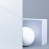 Folia 3M Fasara, SH2MAOW Opaque white, poliester, Frost/Matte, klej trwały, 1270 mm x 30 m, 7100005446