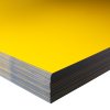 Kompozyt aluminiowy Coala Printbond 308 DeSign, jasny zółty 1023, matt/gloss, 3 x 1500 x 4050 mm