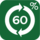 60% z recyklingu